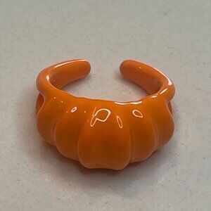 mon cher moi croissant ring in tangerine